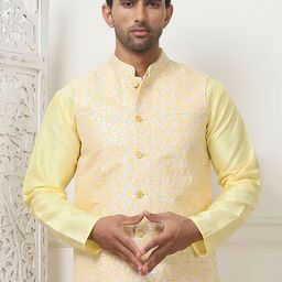 Anouk Woven Design Nehru Jackets-picture-21