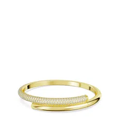 SWAROVSKI Gold-Plated Crystals-Studded Cuff Bracelet-picture-25