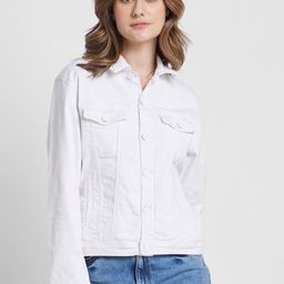 SPYKAR Spread Collar Denim Jacket With Zip Detail-picture-12
