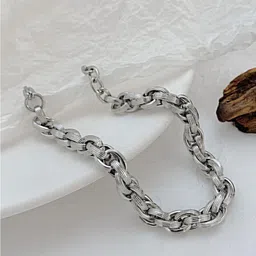 Peora Silver-Plated Link Bracelet image 1