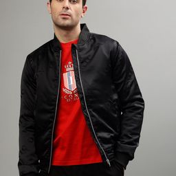 Iconic Mock Collar Bomber Jacket-picture-5