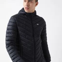 Wildcraft Men Black Insulator Longline Puffer Jacket-image-60