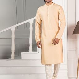 KISAH Mandarin Collar Straight Kurta with Churidar-picture-14