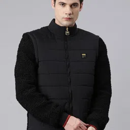 FILA Mock Collar Padded Jacket-picture-34