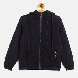Crimsoune Club Boys Black Bomber Jacket-picture-35