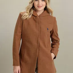 U.S. Polo Assn. Women Hooded Longline Tailored Jacket-picture-29