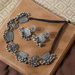 TEEJH Jashn Oxidised Jewellery Set-picture-29