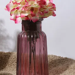 Bonhomie Yellow and Pink Hydrangea Artificial Flowers image 1