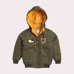 Toonyport Boys Green & Yellow Lightweight Padded Jacket-picture-15
