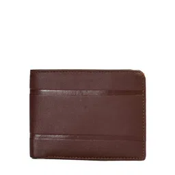 Mast & Harbour Brown Striped Two Fold Wallet image 3