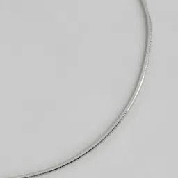 Zavya Sterling Silver Rhodium-Plated Anklets image 3