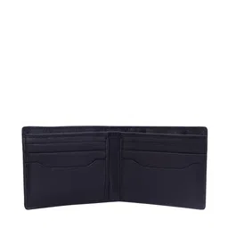 Mast & Harbour Men Black Leather Two Fold Wallet image 4