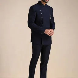 Manyavar Men Indo Western Sherwani Set image 5