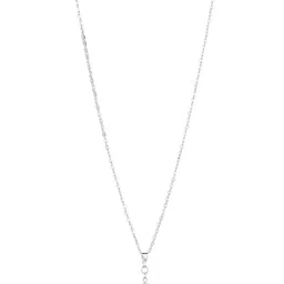 CARDINAL Silver-Toned Blue Stone Chain Necklace Set image 3