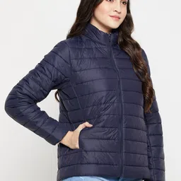 Cantabil Mock Neck Lightweight Puffer Jacket image 3