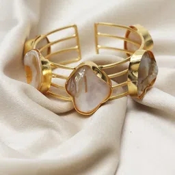 Ozanoo Gold-Plated Kada Bracelet image 4