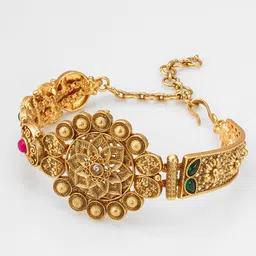 aadita Gold-Plated Wraparound Bracelet image 3