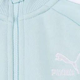 Puma Girls Summer Squeeze T7 Youth Track Cotton Sporty Jacket image 4