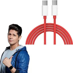 ChargingCable.in Type C 8 A 1.02 m Original Original Superfast Charging Type C To C Cable Compatible for Oneplus-image-1