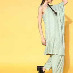 Stylum Women Bandhani Printed Kurta with Palazzos image 4