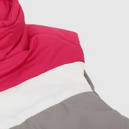 max Infants Girls Colourblocked Mock Collar Padded Jacket image 4