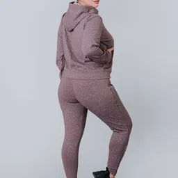 Keepfit Printed Hooded Sweatshirt With Leggings image 4