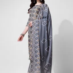 Berrylicious Ethnic Motifs Printed Pure Cotton Kurta with Trousers & Dupatta image 4
