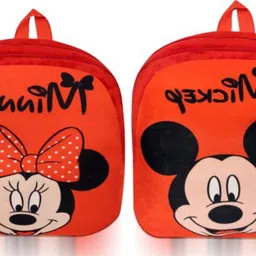 aveek Small 12 L Backpack BM-combo of 2 red mickey, red minnie_1611-picture-27
