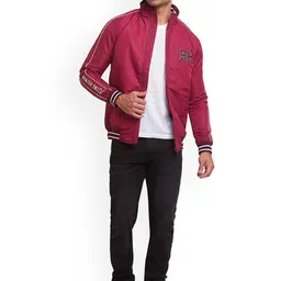 Being Human Stand Collar Bomber Jacket image 4