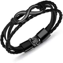 MYKI Men Stainless Steel Wraparound Bracelet image 5