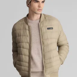 Jack & Jones Solid Nylon Casual Puffer Jacket image 2