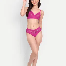 FIMS  Self-Design Lingerie Set NEW_Kat_Set_Pink_B image 5