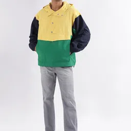 GANT Colourblocked Hooded Bomber Jacket image 2