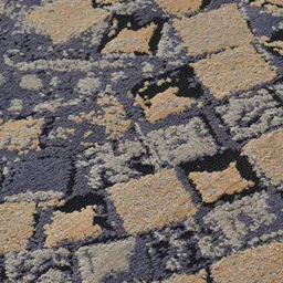 PRESTO Brown & Grey Geometric Contemporary No Shredding Carpet image 5