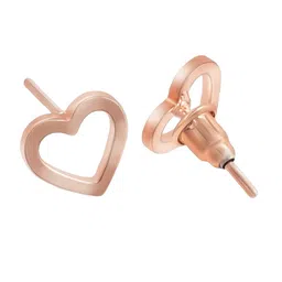 Shining Jewel - By Shivansh Rose Gold Plated Jewellery Set image 5