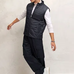 HIGHLANDER Men Colourblocked Puffer Jacket image 4