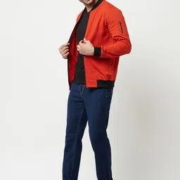 GLITO Mock Collar Dry-Fit Bomber Jacket image 3