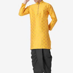 ROYAL KURTA Men Kurta With Dhoti Pants image 3