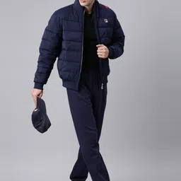 FILA Mock Collar Padded Jacket image 4