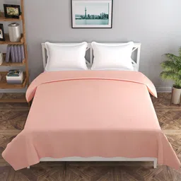 MORADO Peach Solid Duvet Cover image 4