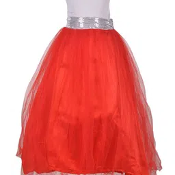 Samsara Couture Red & White Pack Of 2 Net Dress-picture-20