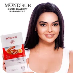 MONDSUB Set Of 3 Pearl 3D Hanging Ears Neck & Facial Sheet Masks image 2