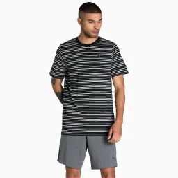 puma Men's Stripe T-Shirt & Shorts Set image 1