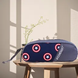 Girls Blue, Grey Cosmetic Bag-image-2