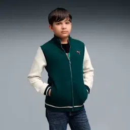 puma Graphic Knitted Youth Bomber Jacket-picture-31