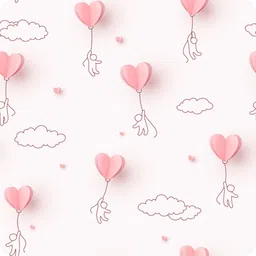 walldaddy Decorative Pink, White Wallpaper-picture-37