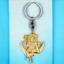 the men gift Religious Lord Shiv Mahadev Metal Keychain BLSKey202413 Key Chain-picture-15