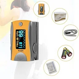 MCP M70 Fingertip Pulse Oximeter SpO2 Blood Oxygen Saturation Heart Rate Monitor Pulse Oximeter image 5