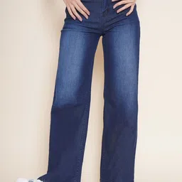 VESTIDO MODAS Women Straight Fit High-Rise Light Fade Stretchable Jeans-image-19