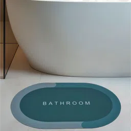 Rubber, Microfiber Bathroom Mat-image-32